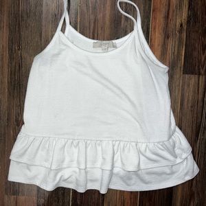 white lift tank top